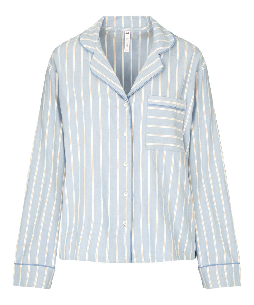 Jacket LS Vis Co Woven Stripe