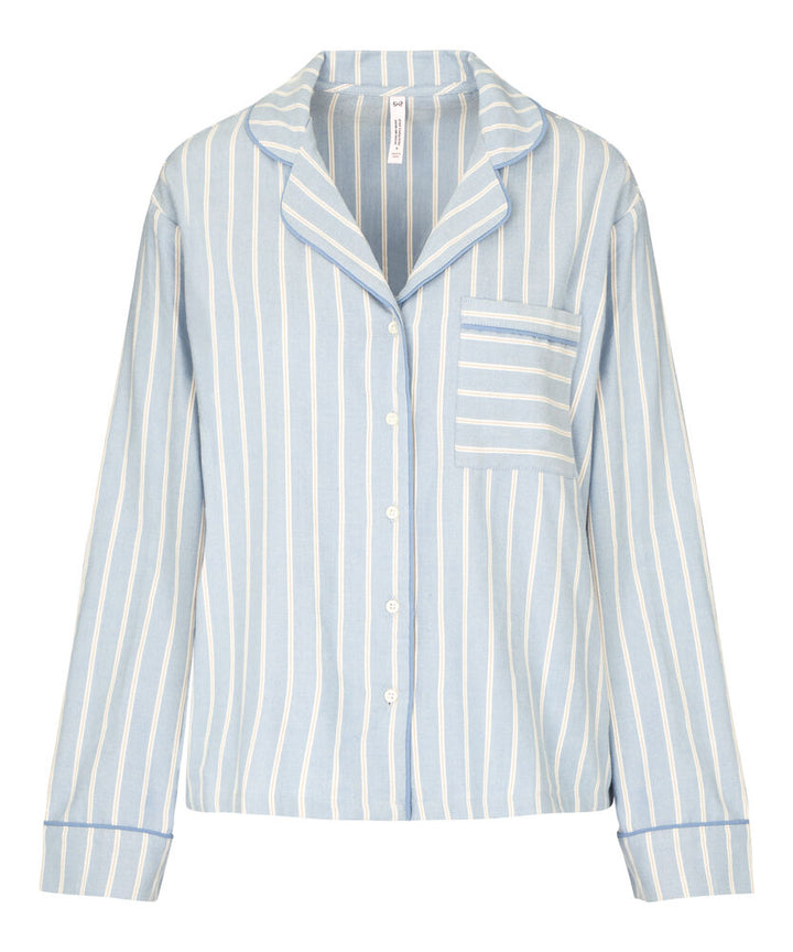 Jacket LS Vis Co Woven Stripe