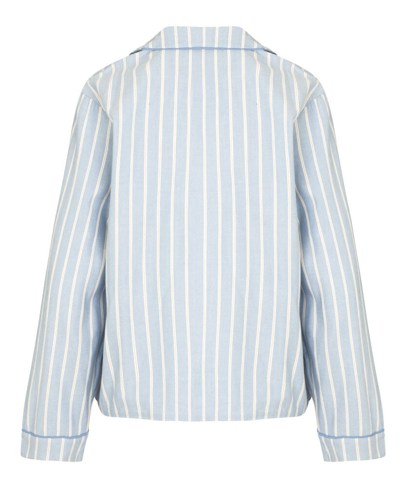Jacket LS Vis Co Woven Stripe