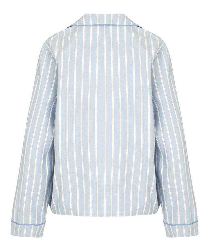 Jacket LS Vis Co Woven Stripe