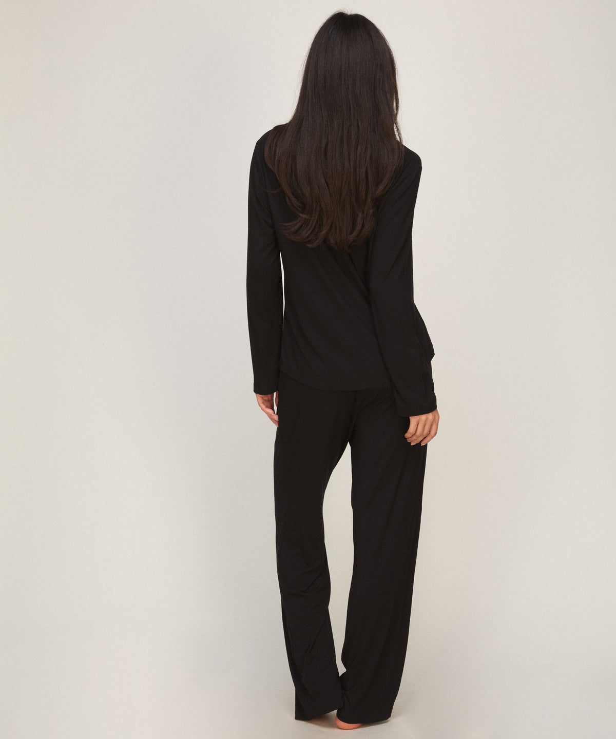 Pj Ls Jersey Essential - Black