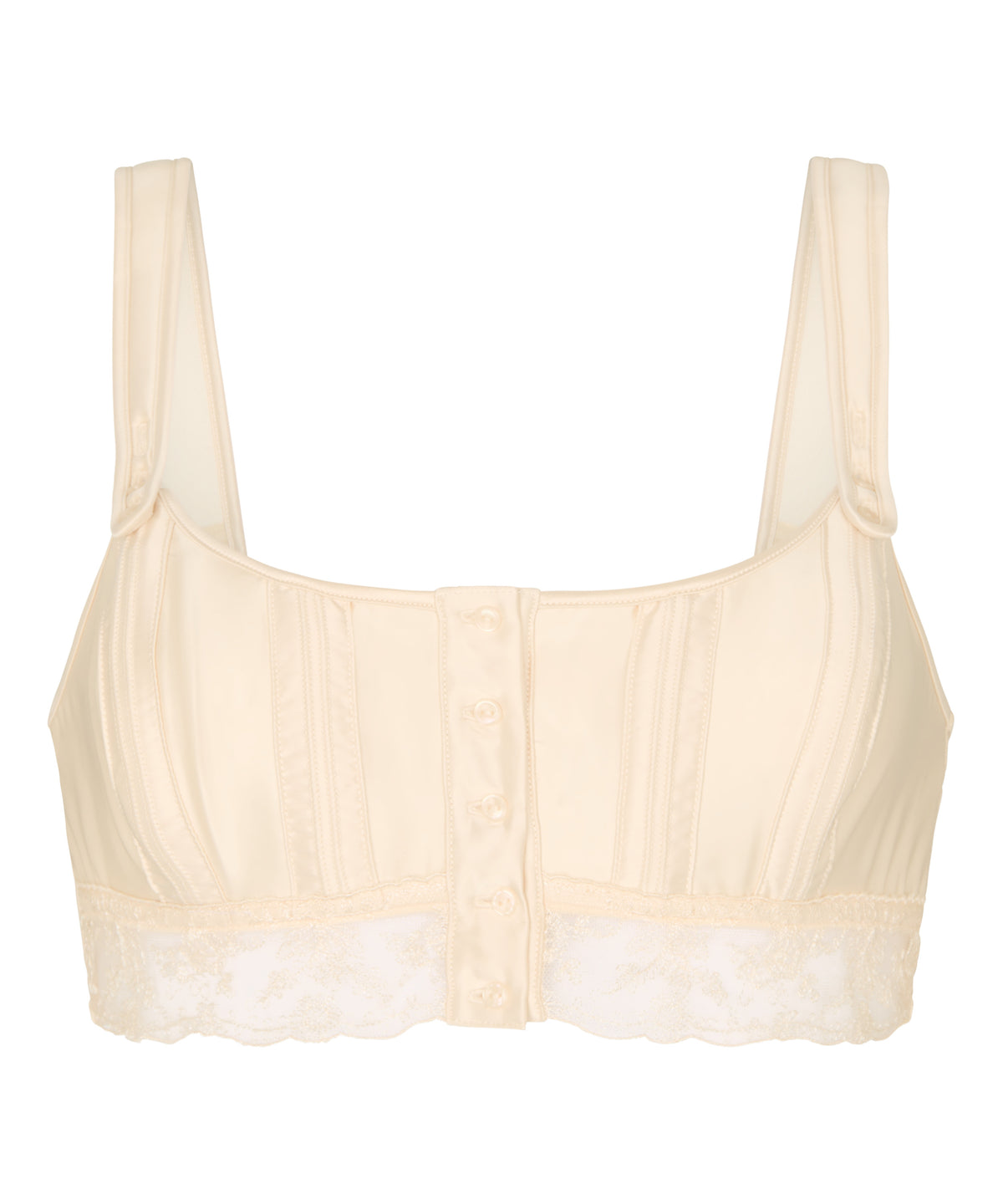 Brigitte Bralette - Whitecap Gray