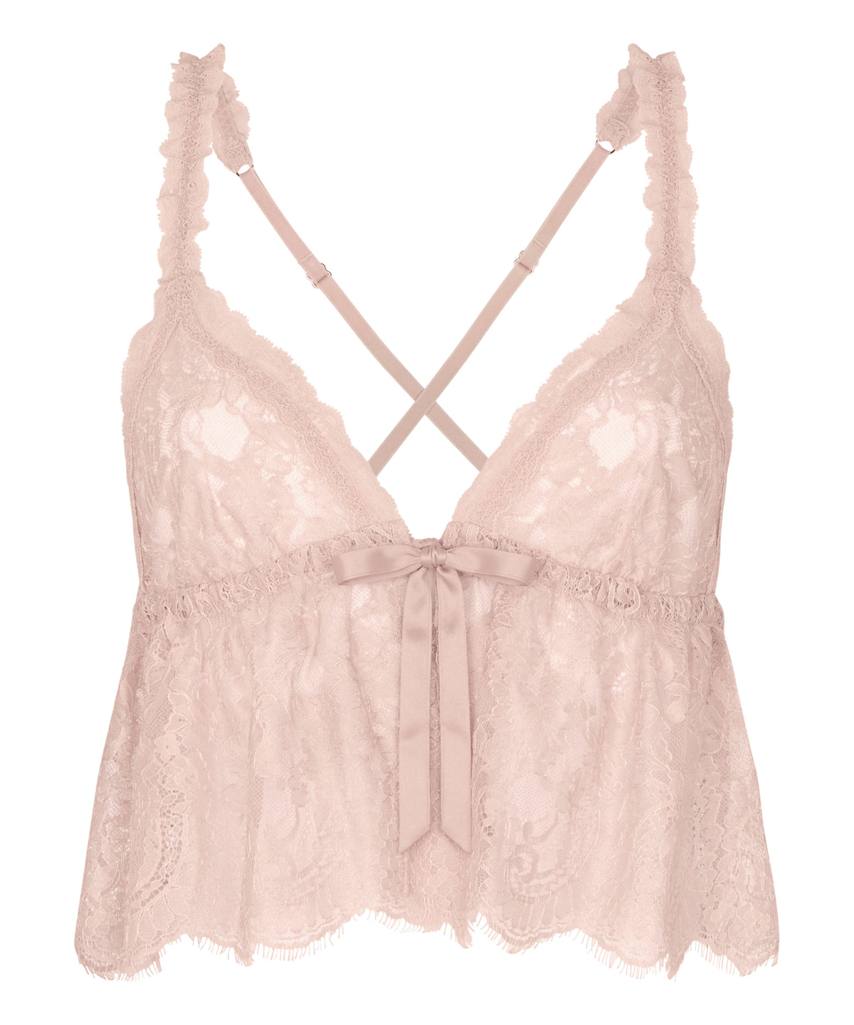 Cami Allover Lace Legacy - Adobe Rose