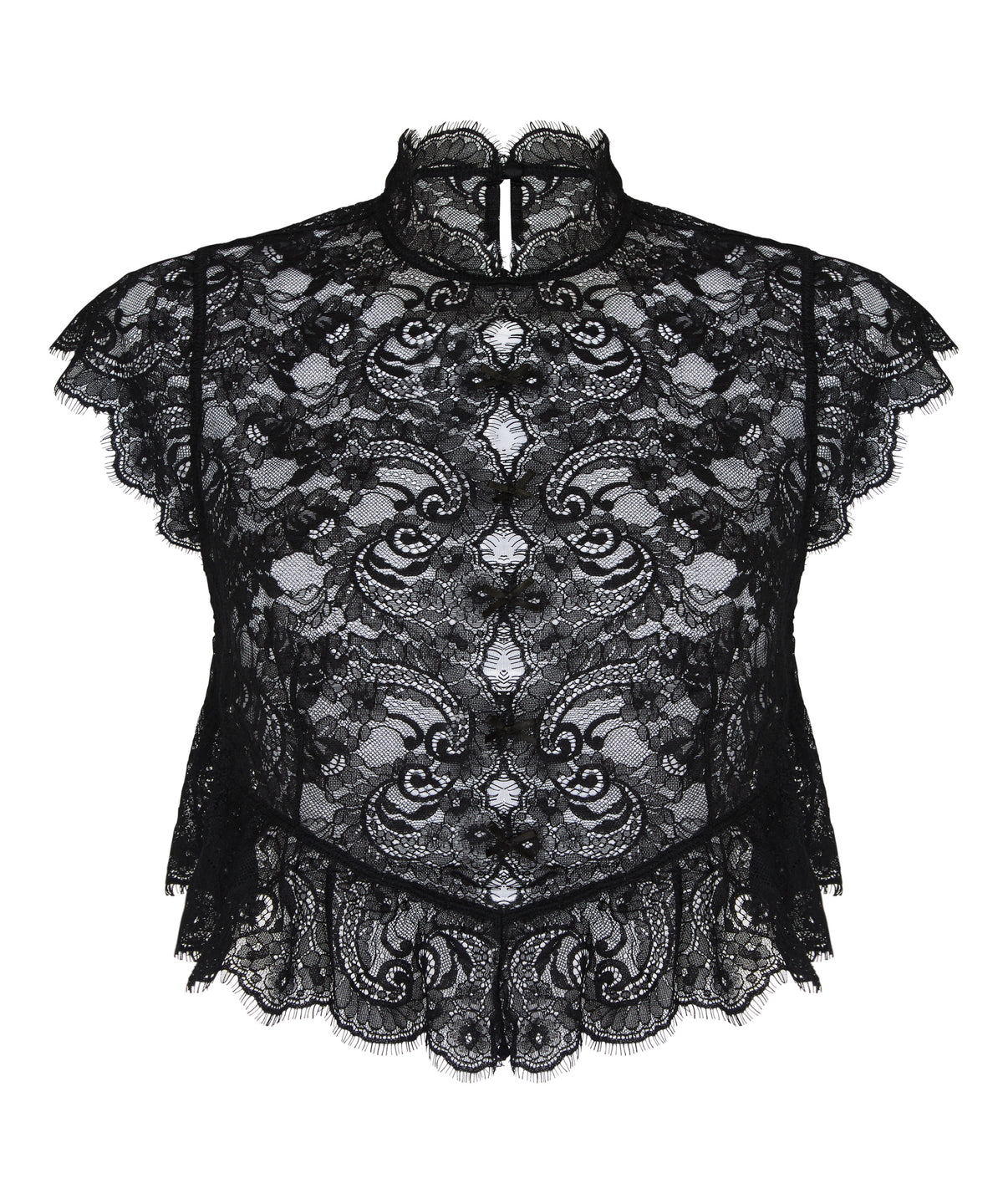 Top Allover Lace Legacy - Caviar