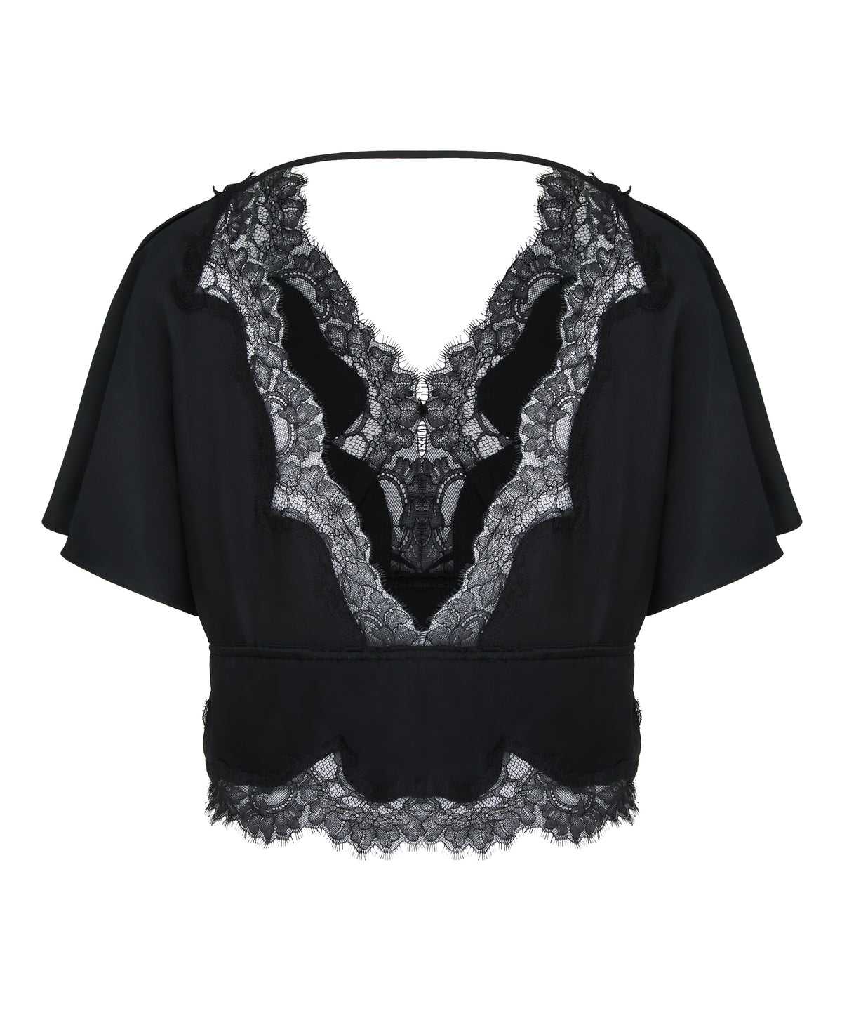 Top Butterfly Satin Lace Legacy - Caviar