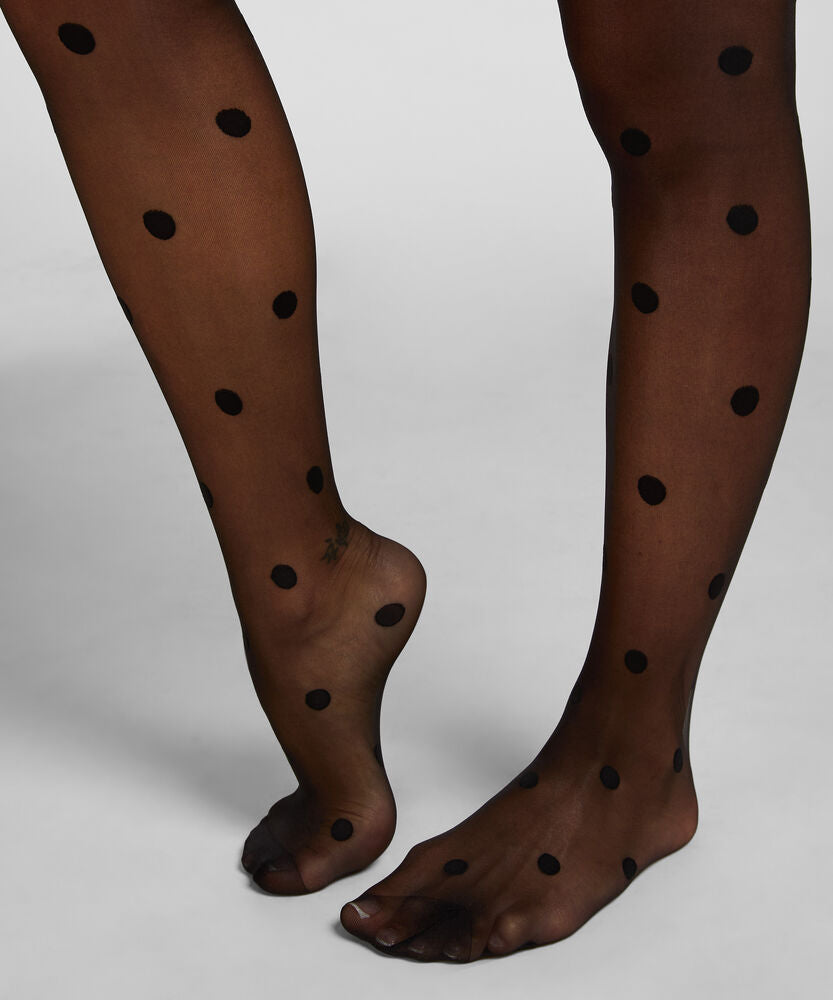 Tights 15 Denier Dots