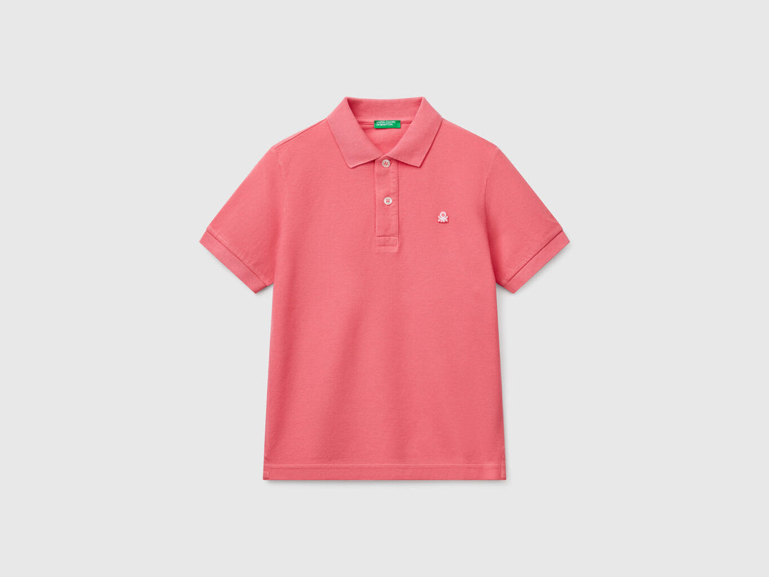 H/S Polo Shirt - Pink