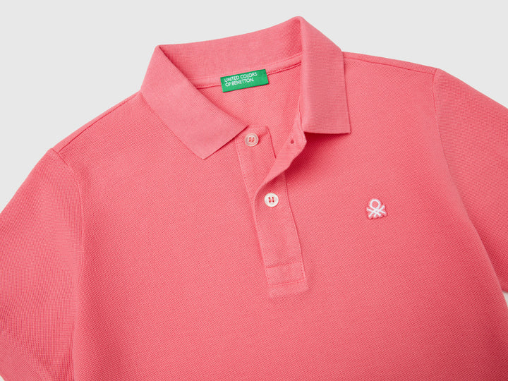 H/S Polo Shirt - Pink