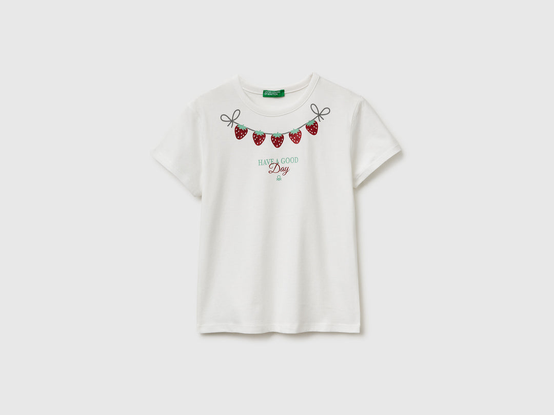 T-SHIRT-Girl - Creamy White