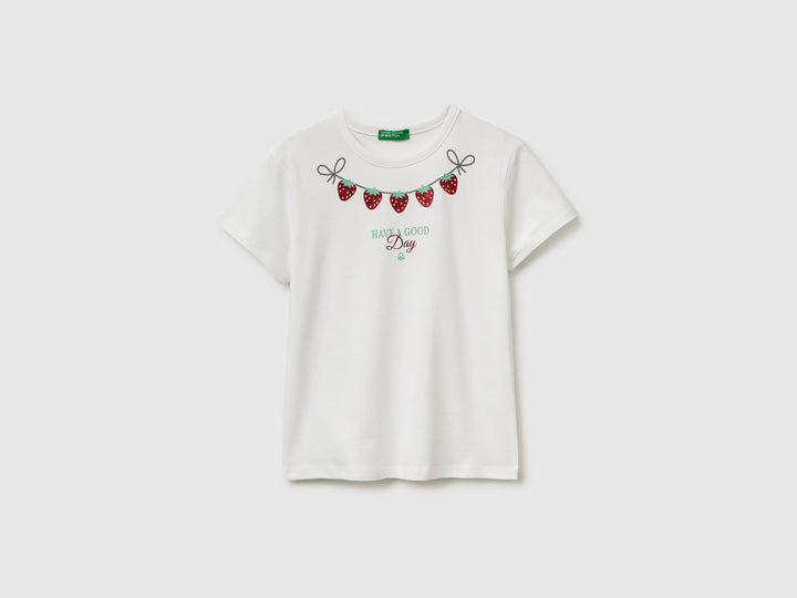 T-SHIRT-Girl - Creamy White