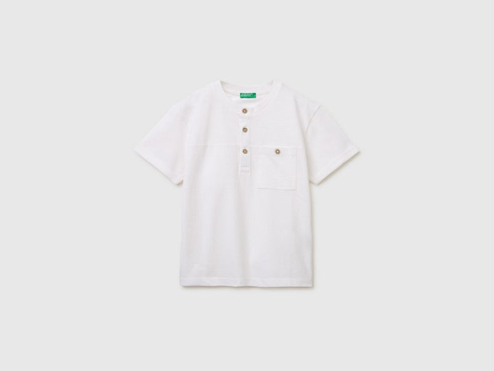 SWEATER H/S-Boy - White