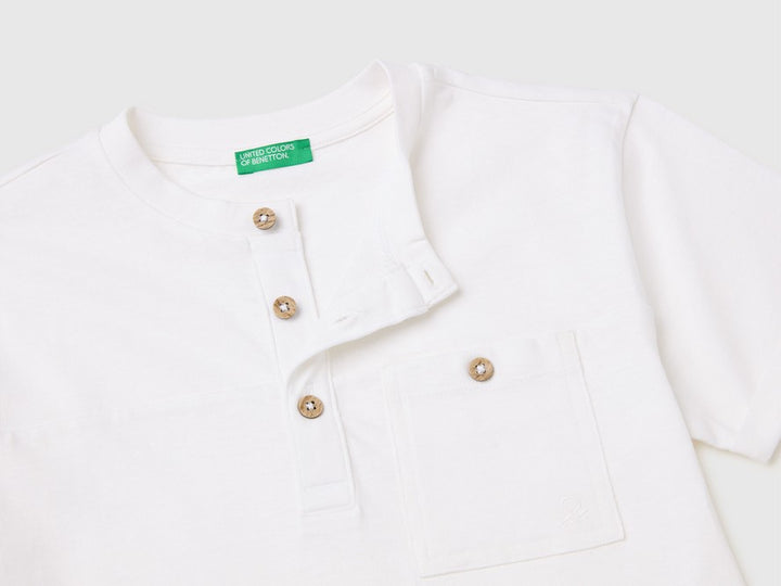 SWEATER H/S-Boy - White