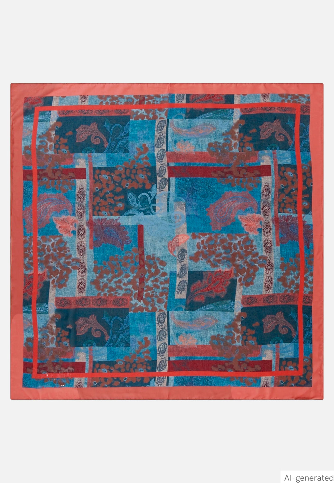 Patterned Square Scarf
