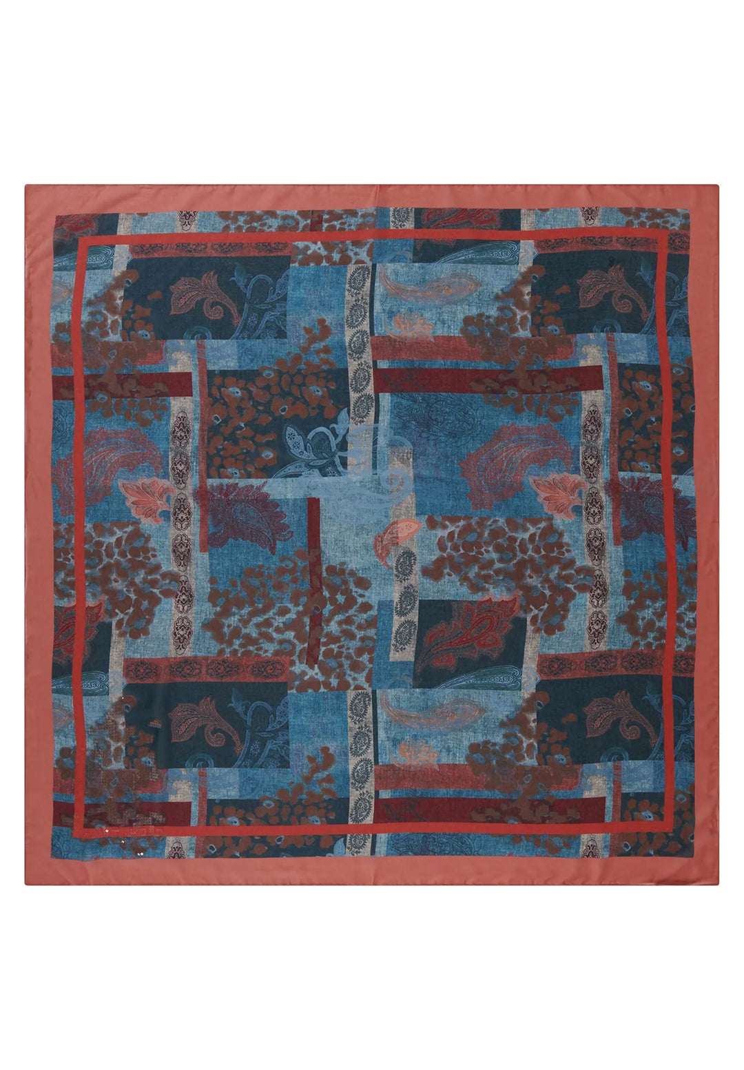 Patterned Square Scarf