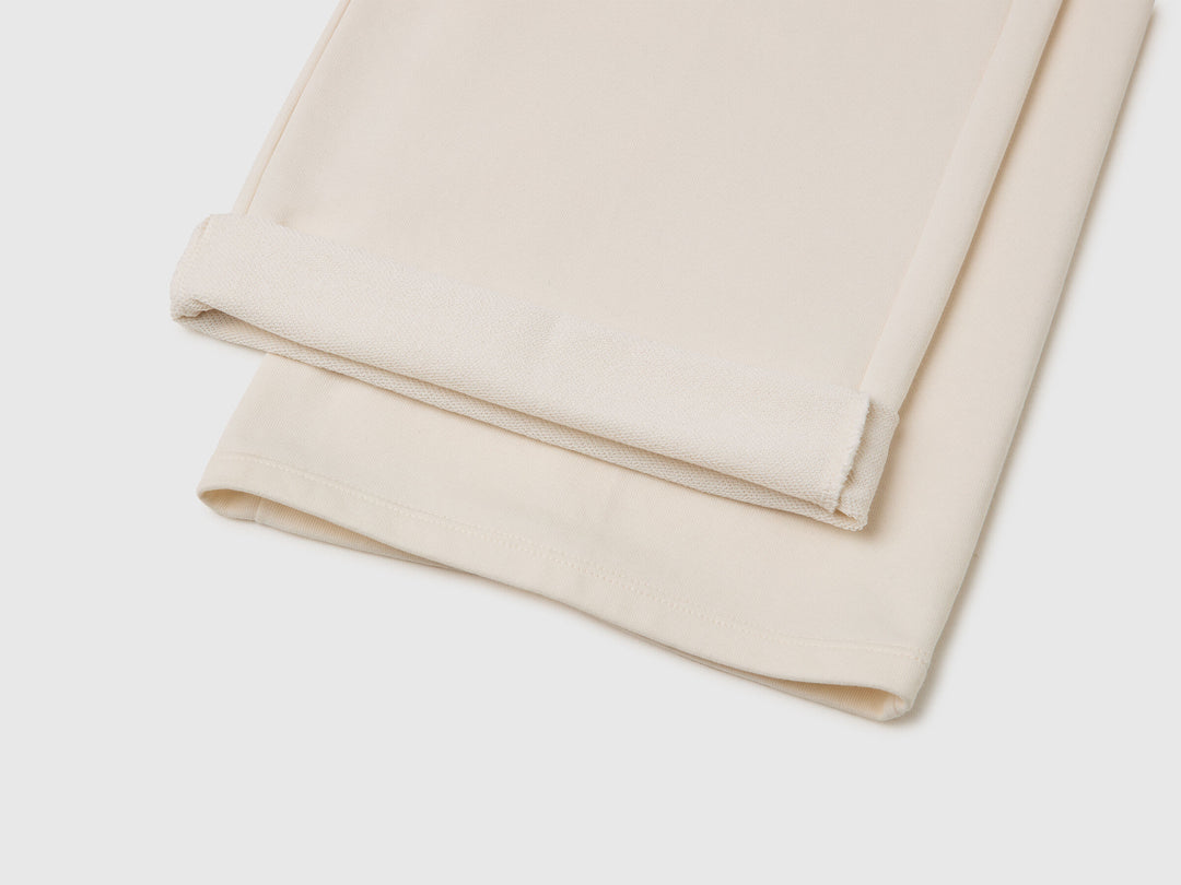 TROUSERS-Girl - Creamy White