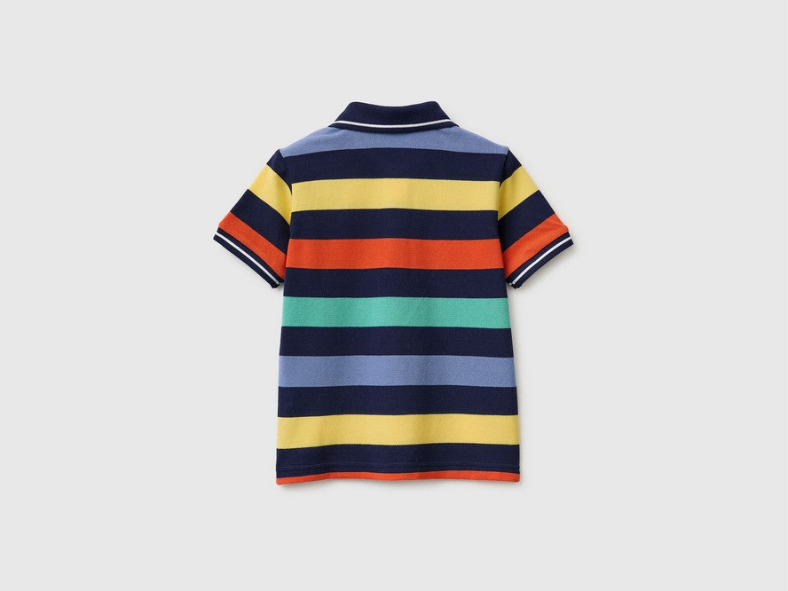 H/S POLO SHIRT-Boy - Dark Blue