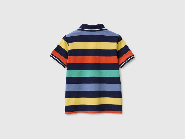 H/S POLO SHIRT-Boy - Dark Blue