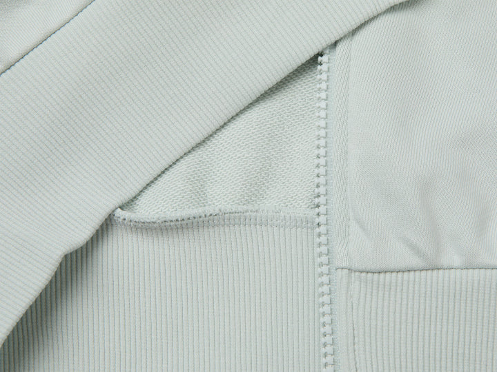Sweatshirt With Hood - Grey