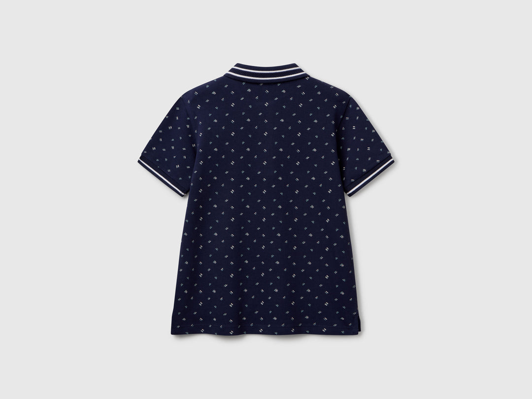 H/S Polo Shirt - Navy Blue
