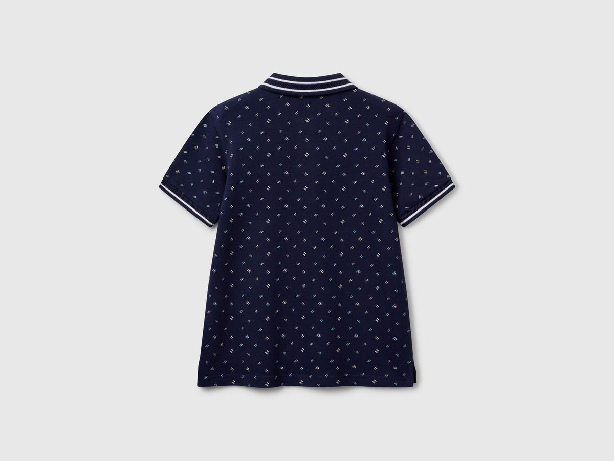 H/S Polo Shirt - Navy Blue