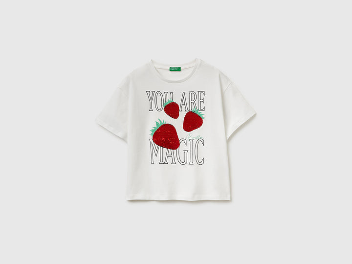 T-SHIRT-Girl - Creamy White