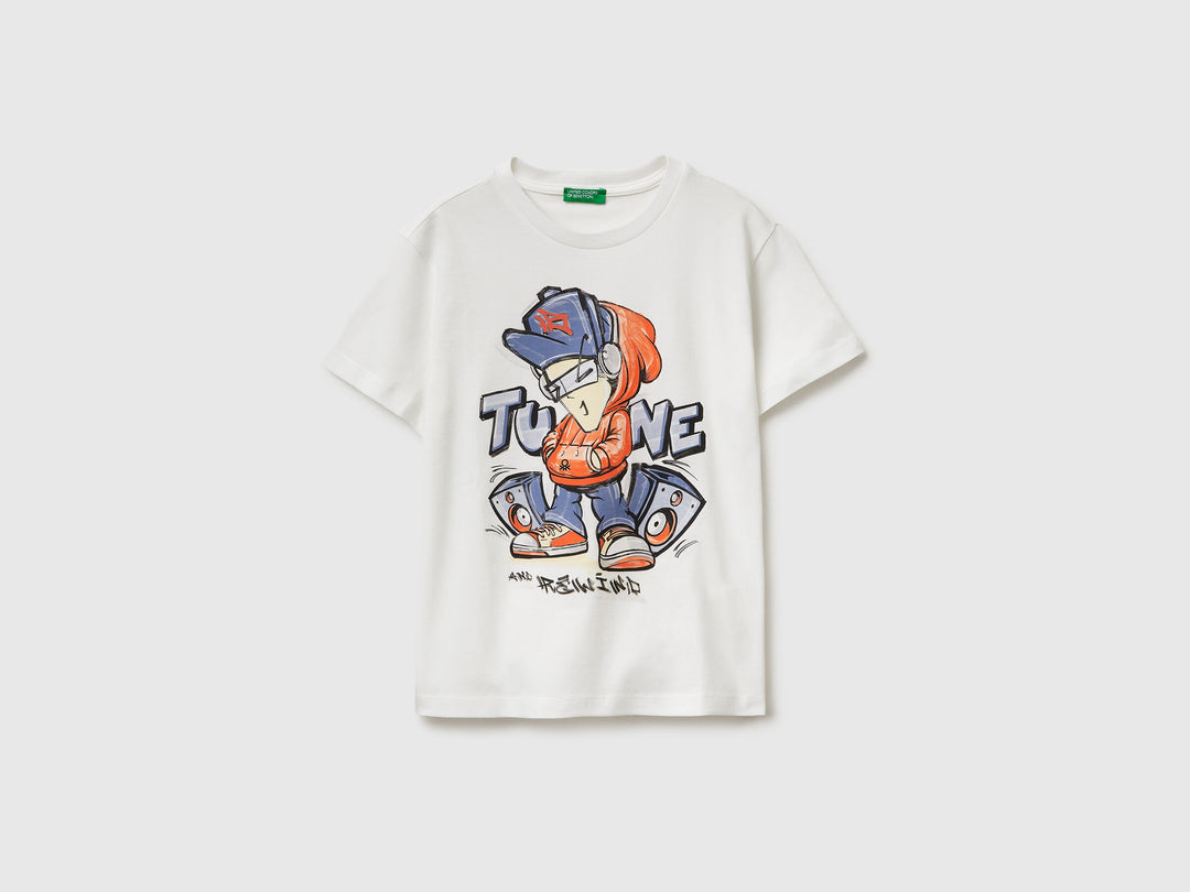 T-SHIRT-Boy - Creamy White
