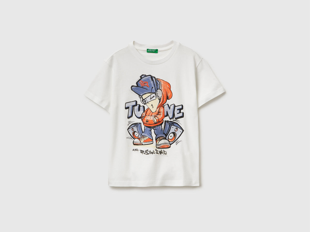 T-SHIRT-Boy - Creamy White
