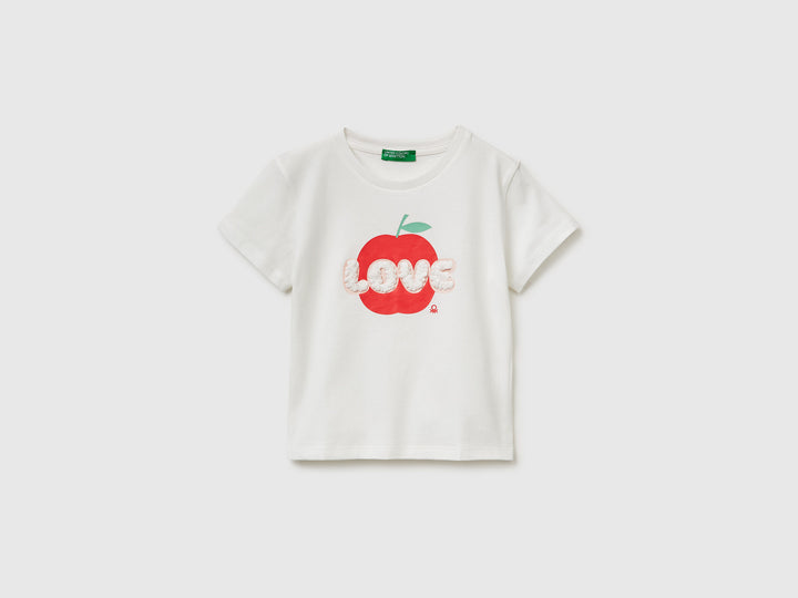 T-SHIRT-Girl - Creamy White