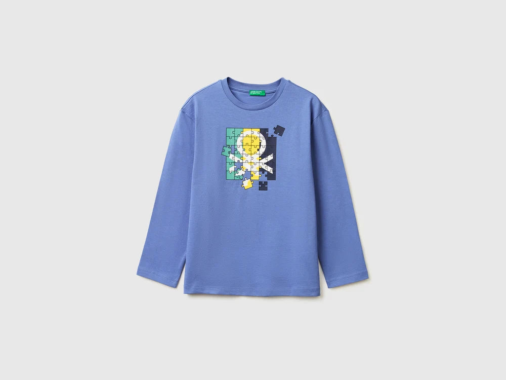 T-Shirt Ml - Blue