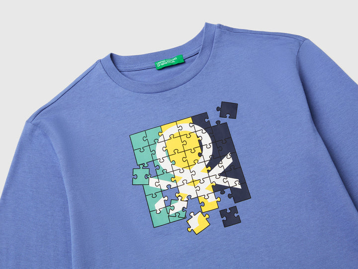 T-Shirt Ml - Blue