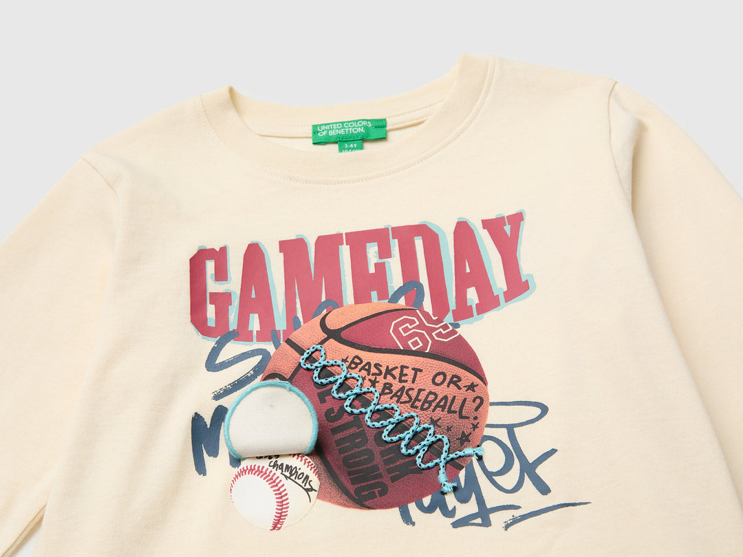 T-Shirt Ml - Beige