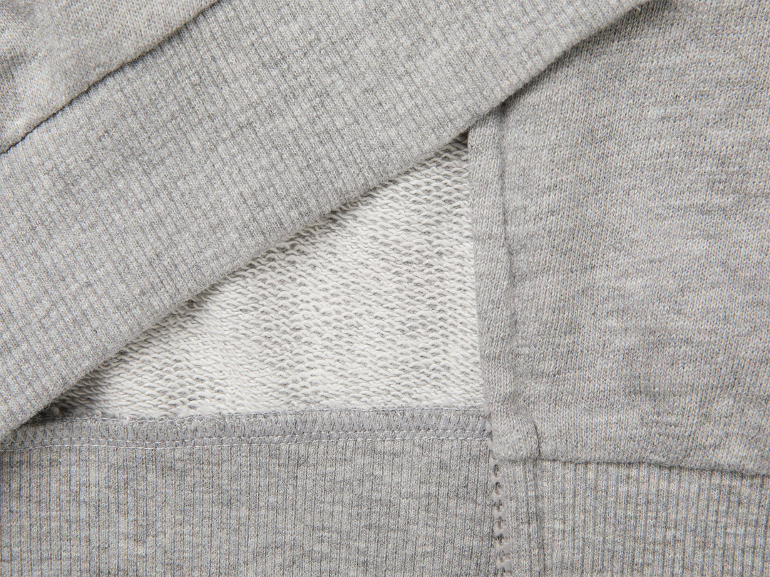 Swaetshirt With Zipped - Grey