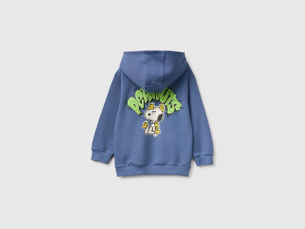Sweatshirt With Hat M/L - Blue