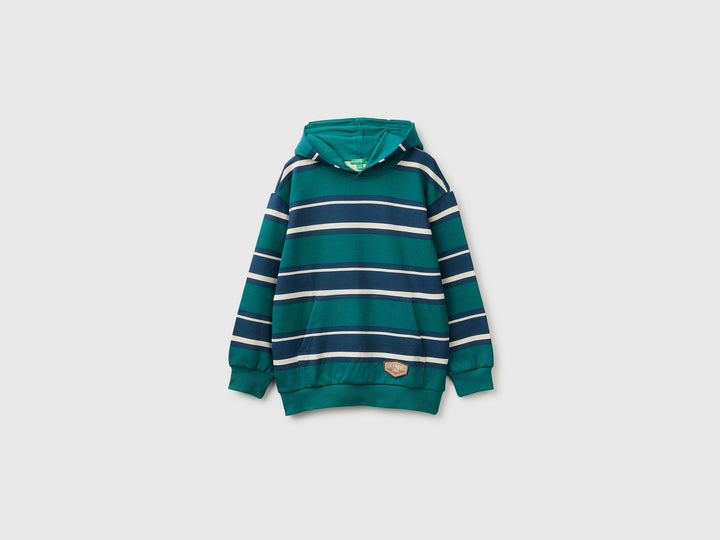 Sweatshirt With Hat M/L - Multicolor