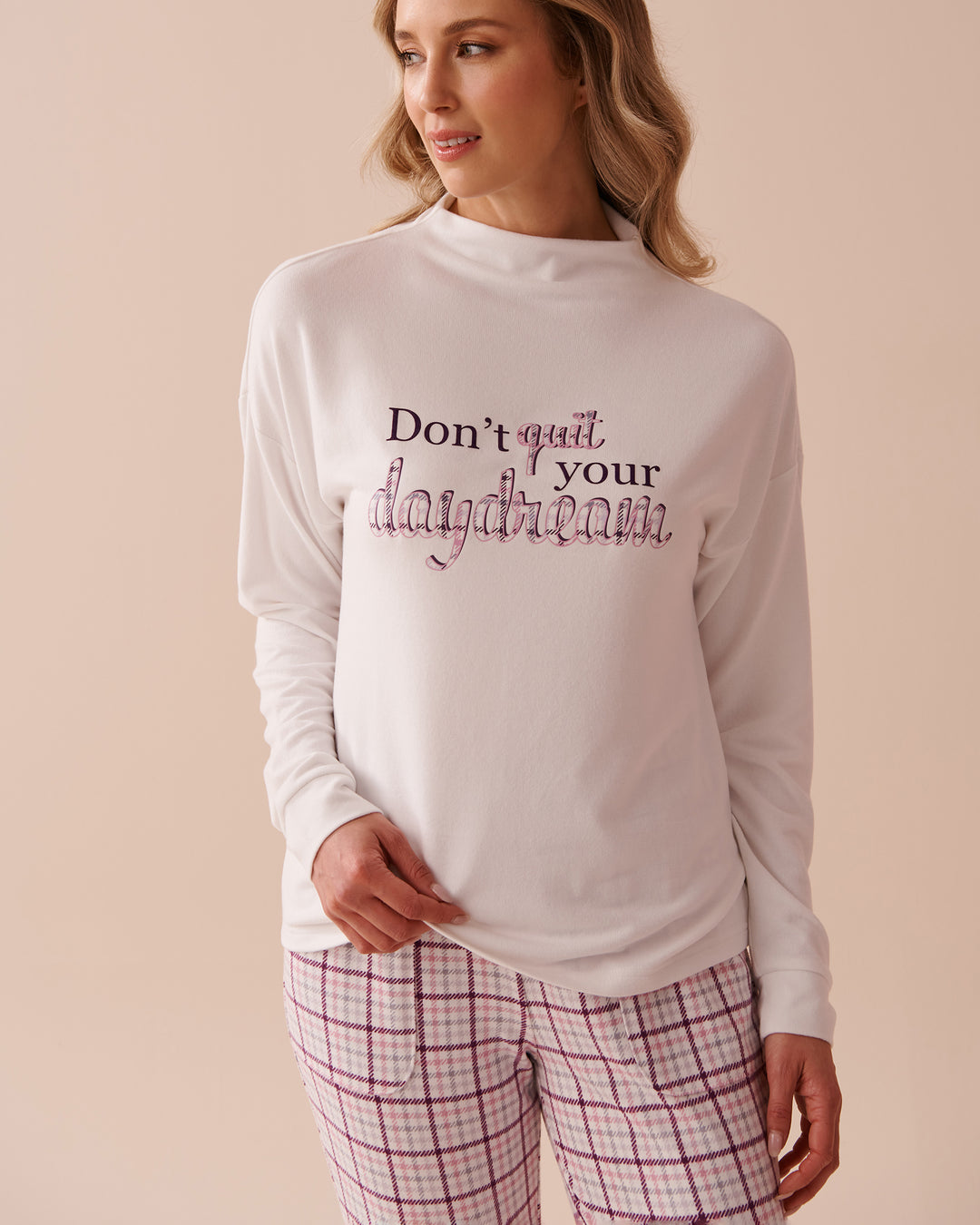 Cupcake Print Recycled Fibers Long Sleeve Shirt - Comfy Grey Mix Printed