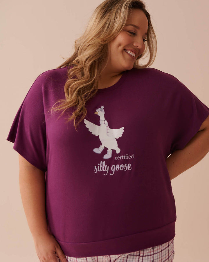 Coffee Cup Print Recycled Fibers T-shirt - Charisma