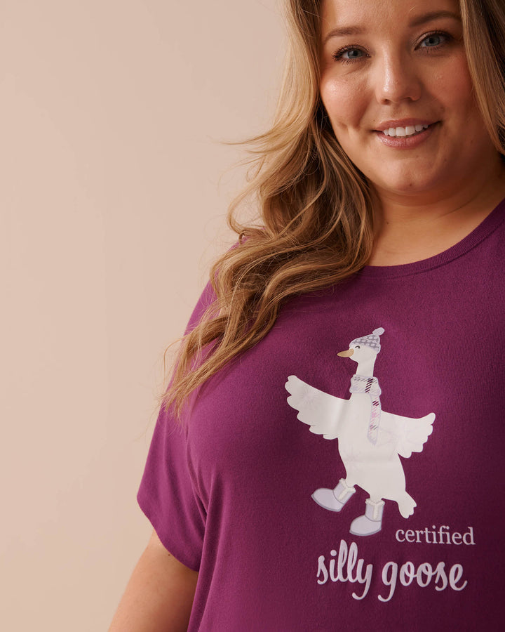 Coffee Cup Print Recycled Fibers T-shirt - Cupcake Wording