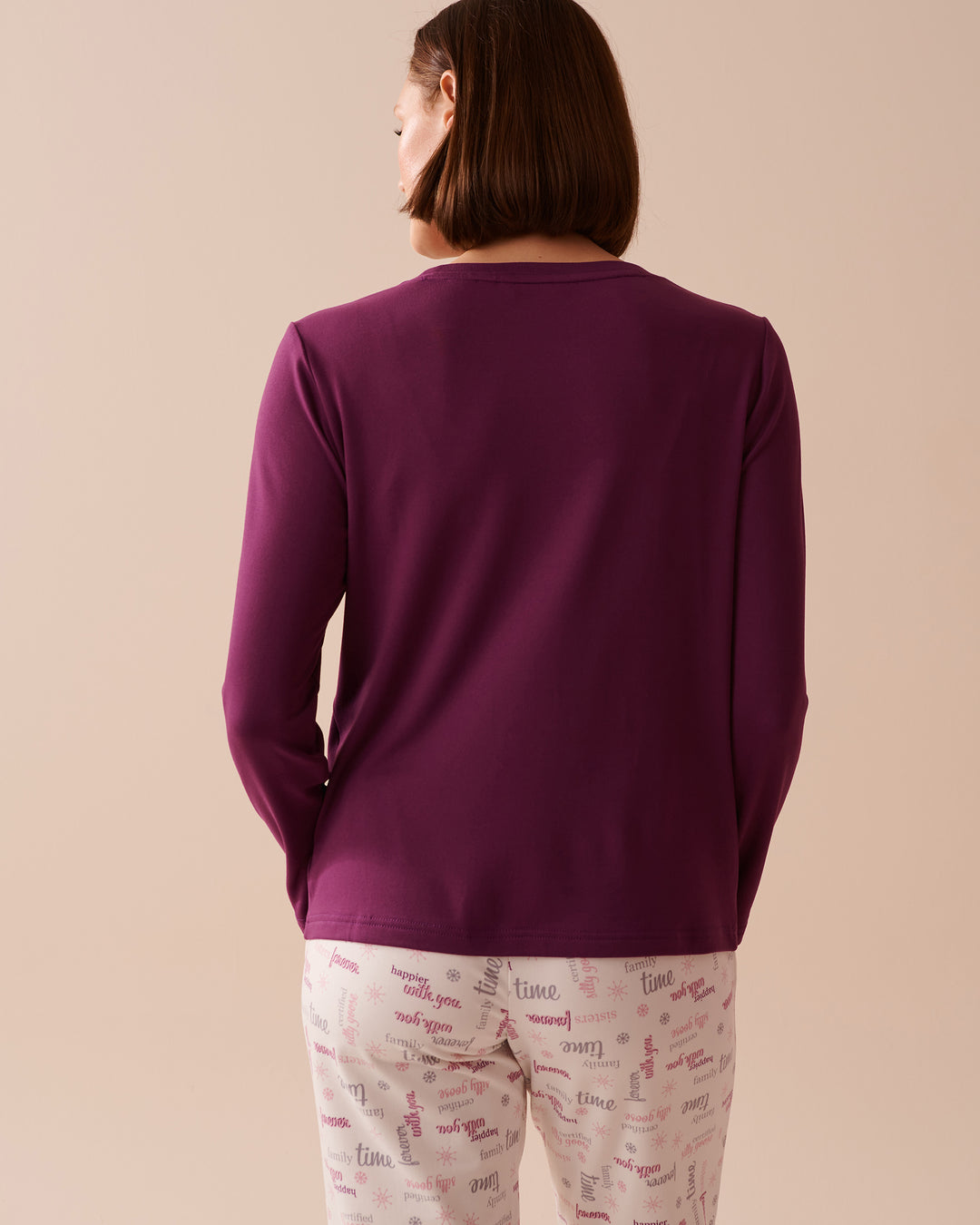 Goose Print Cozy Long Sleeve Shirt - Charisma