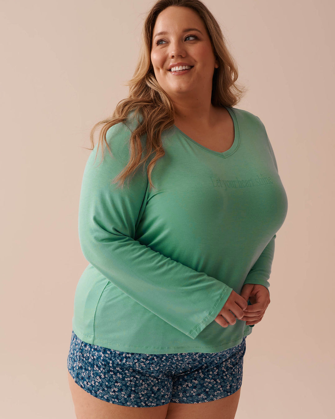 Soft Jersey Long Sleeve Shirt - Moroccan Blue