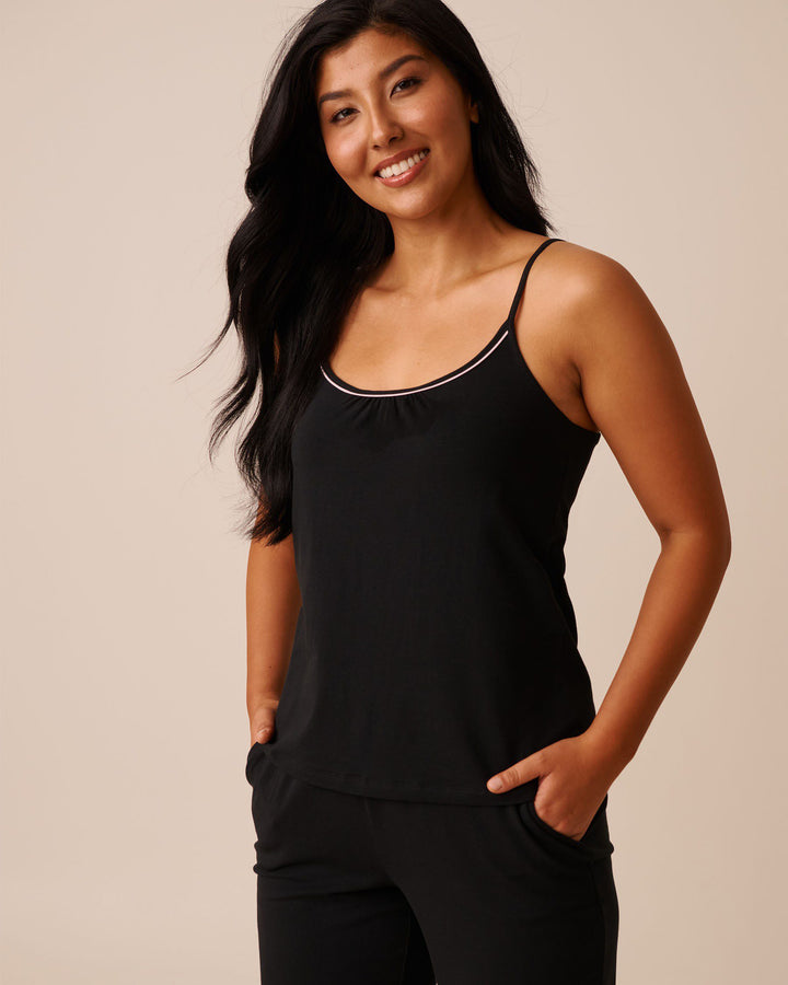 Cotton Cami - Black Beauty