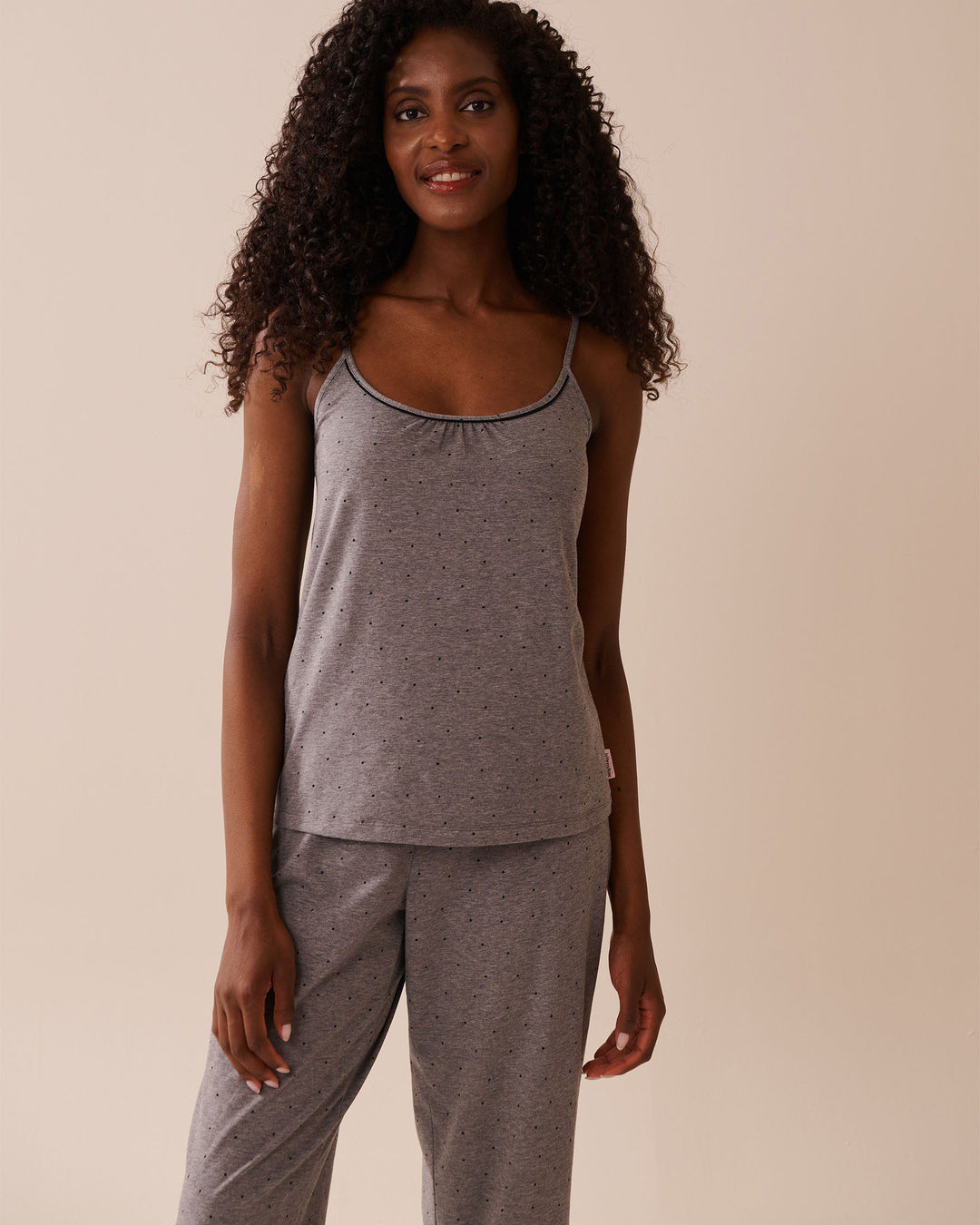 Cotton Cami - Black Beauty