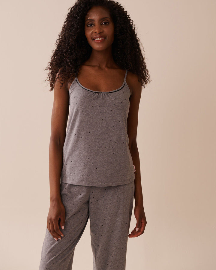 Cotton Cami - Black Beauty