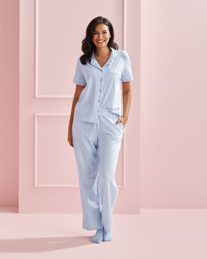 Cotton Ela Essentials Shirt - Blue