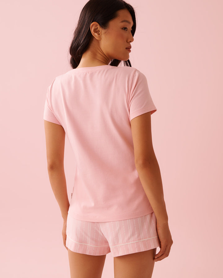 Cotton Ela Essentials T-shirt - Pink