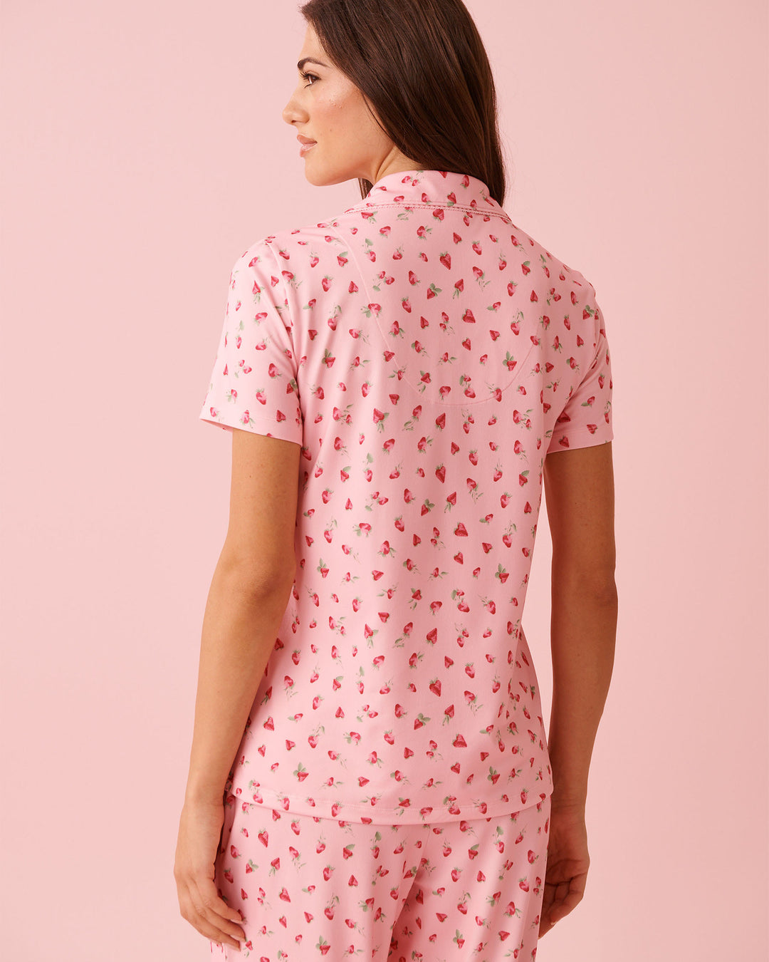 Peachy Dream Teddy Shirt - Pink