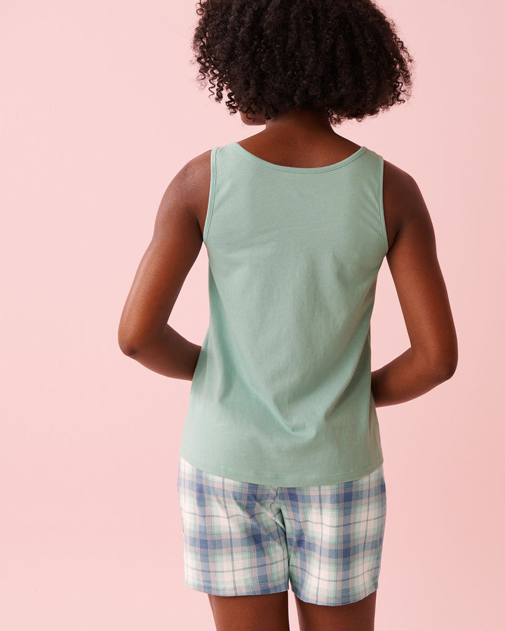 Promo Cotton Camisole - Blue