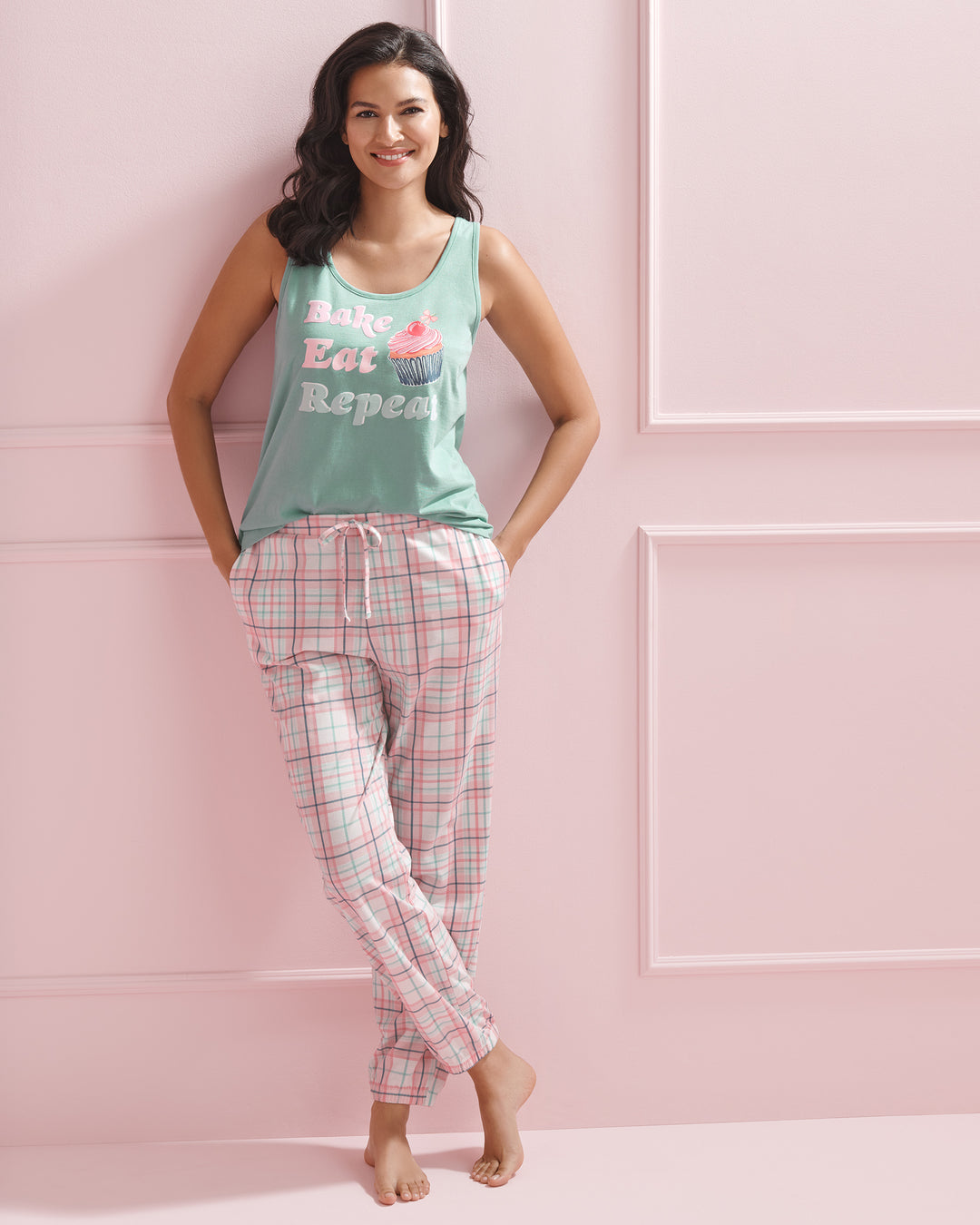 Promo Cotton Camisole - Blue