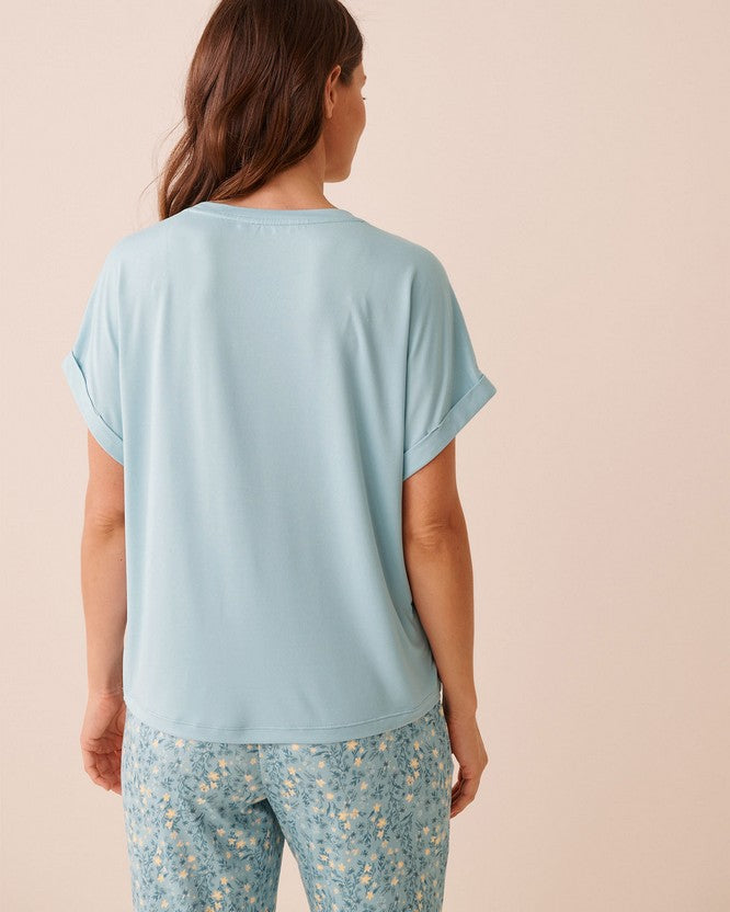 Peachy Dream Brunch T-shirt - White