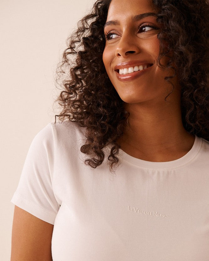 Cotton E Essentials T-shirt - White