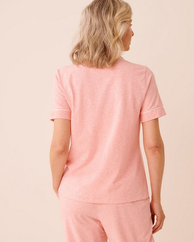 Cotton Elast Essentials Shirt - Pink